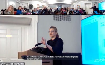 A Win: Community Board 8 Passes Resolution to Call to Stop Demolition
